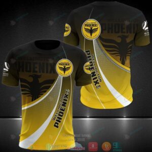 Wellington Phoenix Fc Black Yellow 3D Hoodie