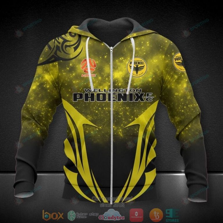Wellington-Phoenix-Fc-Yellow-3D-Hoodie-Shirt-3