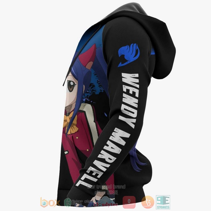 Wendy Marvell Fairy Tail Anime 3D Hoodie Wendy Marvell Fairy Tail Anime 3D Hoodie