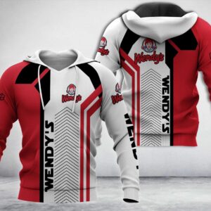 Wendy’S Red White 3D Hoodie