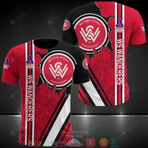 Western Sydney Wanderers Fc Isuzu Ute A-League 3D Shirt