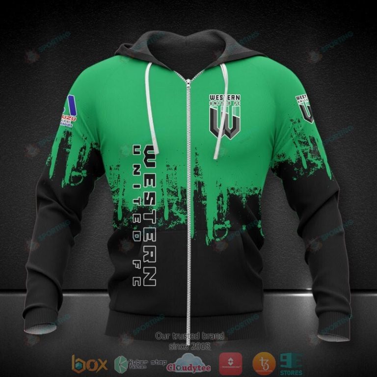 Western-United-Fc-Green-Black-3D-Shirt-Hoodie-3