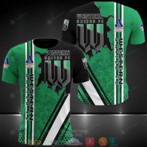 Western United Fc Isuzu Ute A-League 3D Shirt