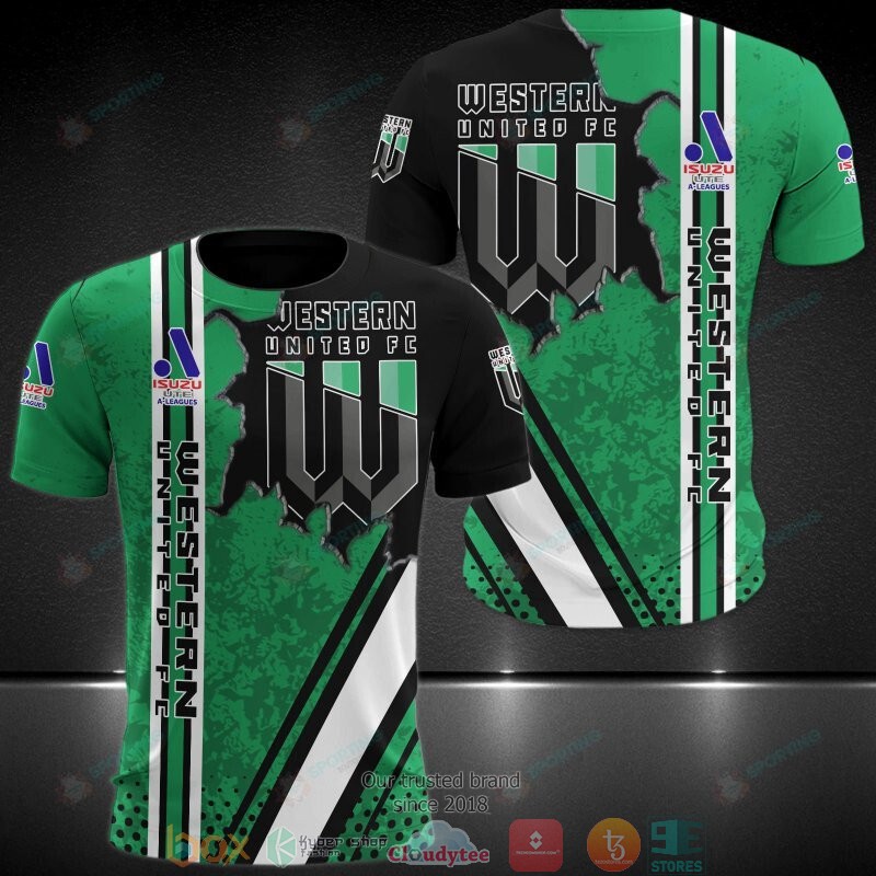 Western United Fc Isuzu Ute A-League 3D Shirt Western United Fc Isuzu Ute A-League 3D Shirt