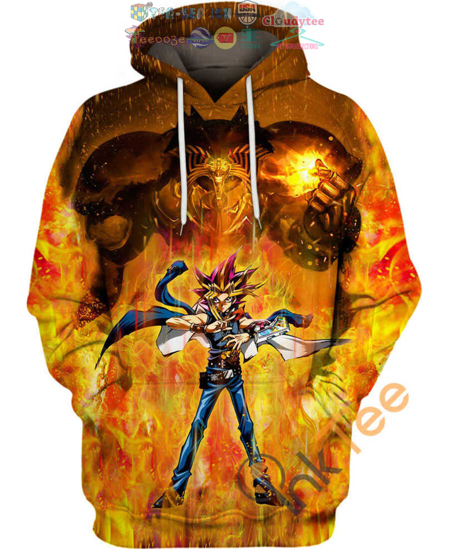 Yami Yugi And Exodia The Forbidden One Yu-Gi-Oh Hoodie 3D Yami Yugi And Exodia The Forbidden One Yu-Gi-Oh Hoodie 3D