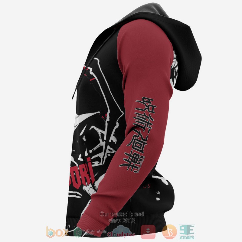 Yuji Itadori Jujutsu Kaisen Anime Monochrome 3D Hoodie Yuji Itadori Jujutsu Kaisen Anime Monochrome 3D Hoodie