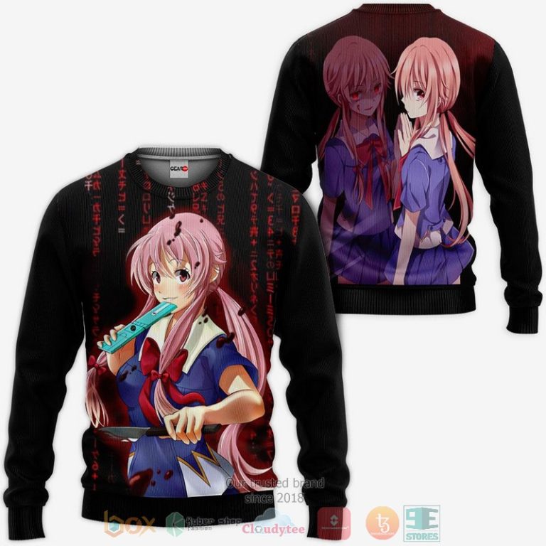 Yuno-Gasai-Future-Diary-Mirai-Nikki-Anime-Black-3D-Hoodie-Bomber-Jacket-2