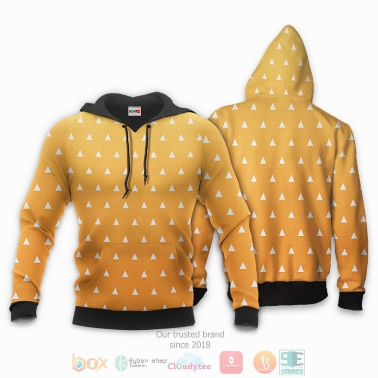 Zenitsu-Uniform-Anime-Kimetsu-3D-Hoodie-Bomber-Jacket-3