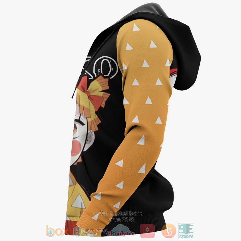 Zenitsu Zenko Kimetsu Anime Funny 3D Hoodie Zenitsu Zenko Kimetsu Anime Funny 3D Hoodie